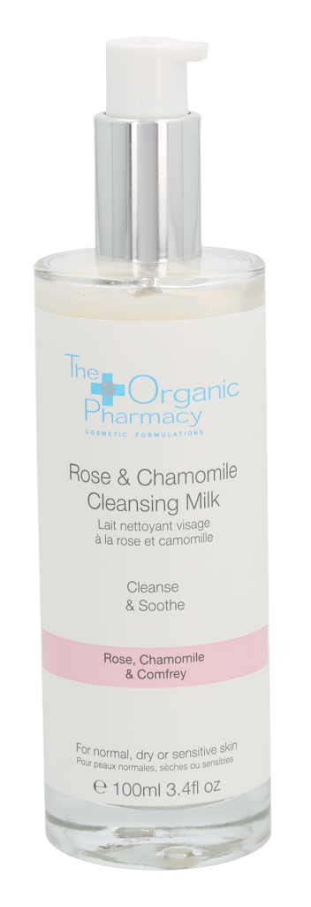 The Organic Pharmacy Rose &amp; Chamomile Cleansing Milk 100 ml