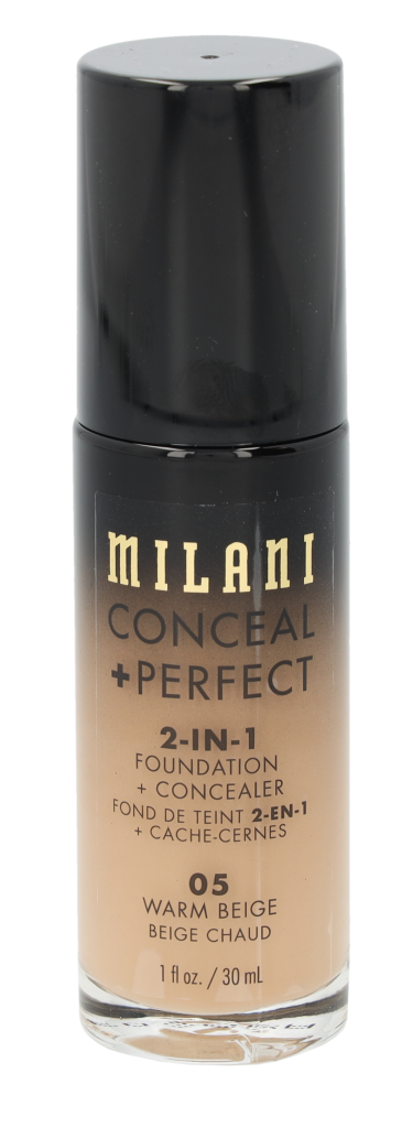 Milani Conceal + Perfect Base de Maquillaje 2 en 1 + Corrector 30 ml