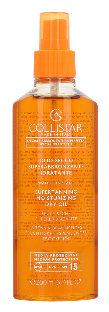 Collistar Aceite Seco Superbronceador SPF15 200 ml
