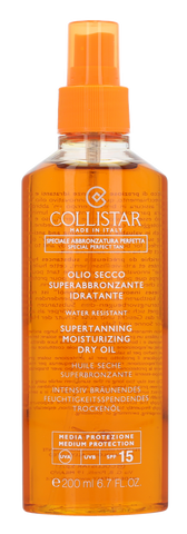 Collistar Supertanning Dry Oil SPF15 200 ml