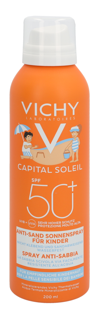 Vichy Ideal Soleil Bruma Antiarena Niños SPF50+ 200 ml