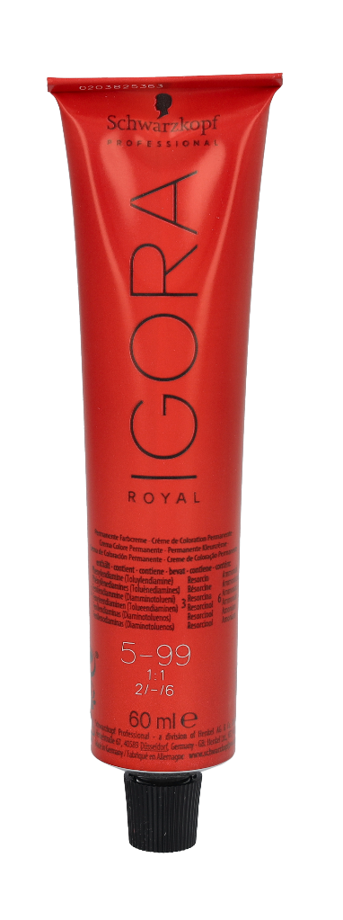 Igora Royal Coloración Permanente en Crema 60 ml