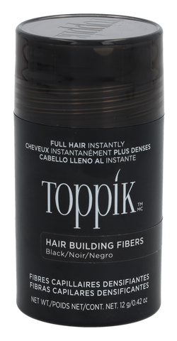 Toppik Hair Building Fibers - Black 12 gr