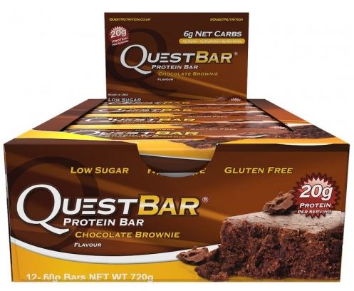 Quest Nutrition, Quest Bar, Chocolate Brownie - 12 bars