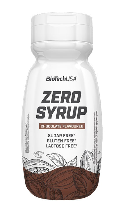 BioTechUSA, Zero Syrup, Chocolate - 320 ml.