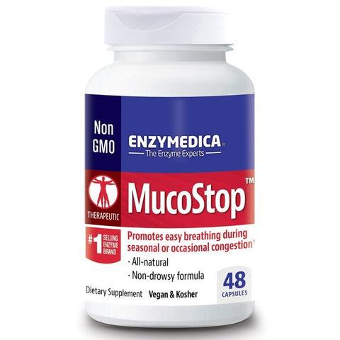 Enzymedica, MucoStop - 48 caps