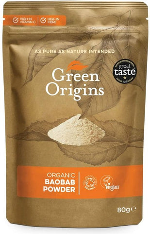 Green Origins, Organic Baobab Powder - 80g