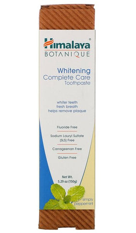 Himalaya, Whitening Complete Care Toothpaste, Simply Peppermint - 150g