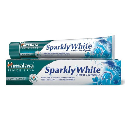 Himalaya, Sparkly White Herbal Toothpaste - 75 ml.