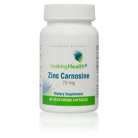 Seeking Health, Zinc Carnosine, 75mg - 60 vcaps