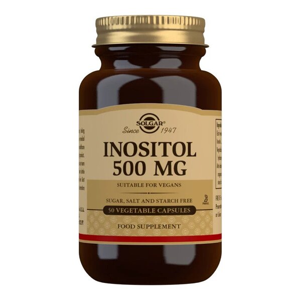Solgar, Inositol, 500mg - 100 vcaps