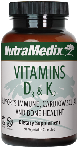 Nutramedix Vitamin D3 &amp; K2·90 kapsler